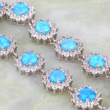 Multi-color Fire Opal Bracelets Women's Bangles Party Jewelry