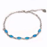 Fire Opal Geometric Bracelet Female Bracelet Jewelry