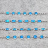 Fire Opal Geometric Bracelet Female Bracelet Jewelry