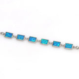 Fire Opal Geometric Bracelet Female Bracelet Jewelry