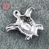 Opal Turtle Charm Pendant 925 Sterling Silver Jewelry