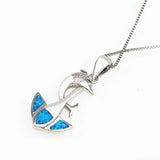 Dolphin and Anchor Opal Pendants Women's Element Jewelry