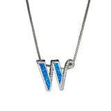 Shine Opal Pendant Necklace for Women
