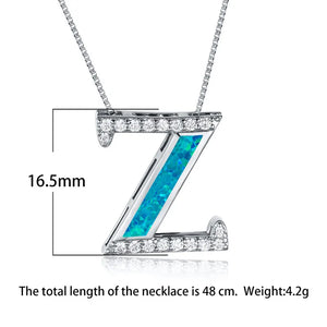 Shine Opal Pendant Necklace Jewelry for Women