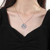 Opal Pendant for Women Jewelry Friendship Gift