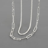925 Sterling Silver Necklace For Women High Pendant Necklace Length