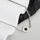 925 Silver High Stone Pendant Necklace Length