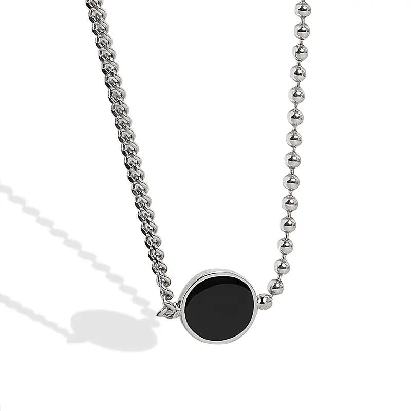 925 Silver High Stone Pendant Necklace Length