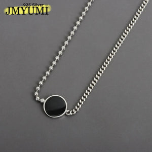 925 Silver High Stone Pendant Necklace Length