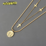925 Sterling Silver Cross Pendant Necklace