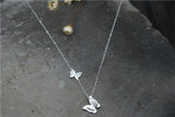 925 Silver Butterfly Necklace Women