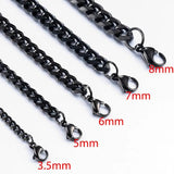 Stainless Steel Cuban Chain Hip Hop Necklace