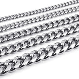 316L Stainless Steel Chain Necklace For Men Women NK Classic Gold/Silver