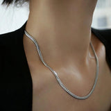 316L Stainless Steel Chain Necklace For Men Women NK Classic Gold/Silver