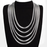 316L Stainless Steel Chain Necklace For Men Women NK Classic Gold/Silver