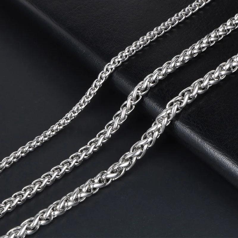 Stainless Steel Keel Chain Cuban Necklace