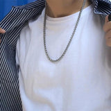 Stainless Steel Keel Chain Cuban Necklace