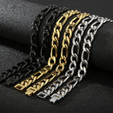 Stainless Steel Chain Necklace Men's Jewelry Gift Collar