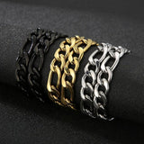 Stainless Steel Chain Necklace Men's Jewelry Gift Collar