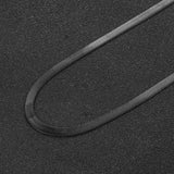 Stainless Steel Snake Blade Necklace Flat Chain Jewelry Gift
