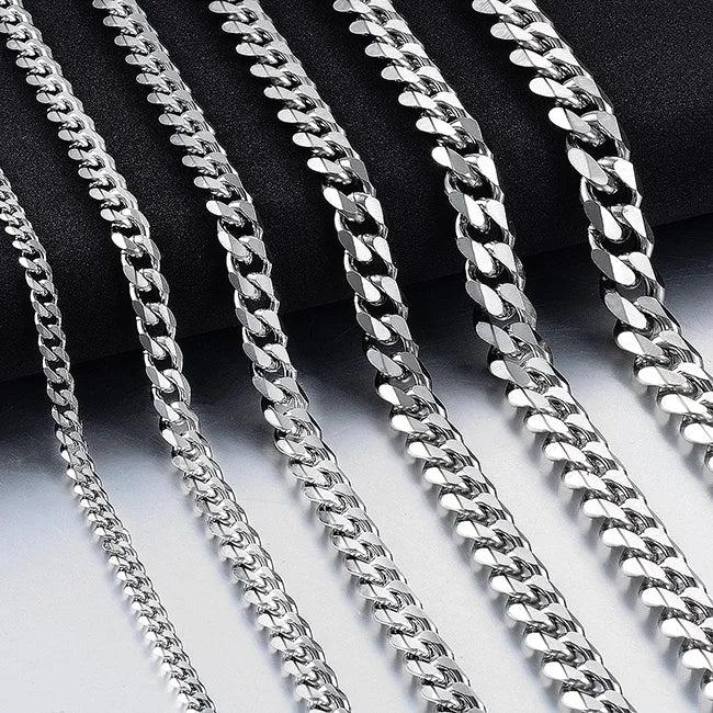 Cuban Chain Waterproof Necklace For Men & Women
