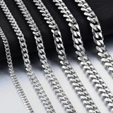Cuban Chain Waterproof Necklace For Men & Women