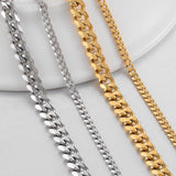 Cuban Chain Waterproof Necklace For Men & Women