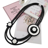 Vintage Punk Goth Style Rubber Collar Necklace