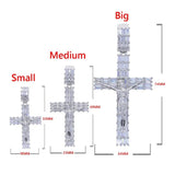 Micro Pave CZ Jesus Pendant Necklace Hip Hop Ice Bling Men Boy Jewelry