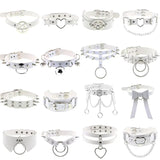 Harajuku Chocker Sexy Pentagram Rivets Goth Punk Chokers Gothic Choker Necklace
