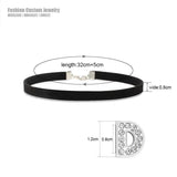 Rhinestone Letters CUMSLUT Choker Collar Women Men Goth Chocker Adult Cosplay