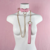 Colorful Slave Collar Necklace Rope Choker for Women