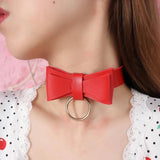 Colorful Slave Collar Necklace Rope Choker for Women