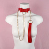 Colorful Slave Collar Necklace Rope Choker for Women