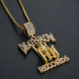 Men's Titanium Steel Prisoner Necklace Pendant