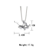 Steel Hip Hop Pikachu Pendant Necklace Jewelry Gift For Him