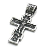 316L Stainless Steel Jesus Christ Cross Bible Pendant