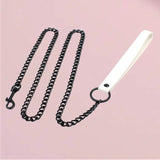 Chain Leash Bdsm Toys PU Leather Collar Sexy Accessories For Women