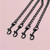 Chain Leash Bdsm Toys PU Leather Collar Sexy Accessories For Women