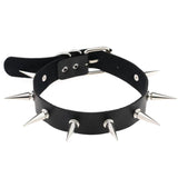 Leather Choker Necklaces for Women Bondage Cosplay
