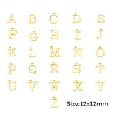 Personalized Birthstone Necklace, Letter & Birthstone Pendant, 14K Gold