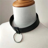 BAFEI Leather Collar Bondage Bdsm Arnes Fantazi Seks Choker Harness