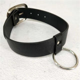 BAFEI Leather Collar Bondage Bdsm Arnes Fantazi Seks Choker Harness