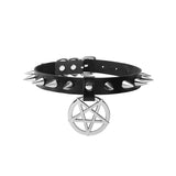 Harajuku Sexy Star Rivets Punk Goth Choker