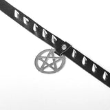 Harajuku Sexy Star Rivets Punk Goth Choker