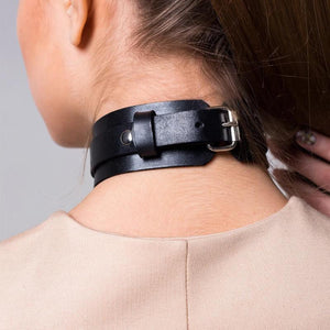 Sexy Lingerie Belt with O-ring Choker Harness