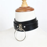 Sexy Lingerie Belt with O-ring Choker Harness