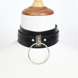 Sexy Lingerie Belt with O-ring Choker Harness