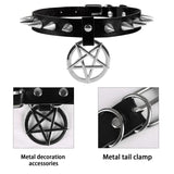 Pendant Pentagram Choker Erotic Harness Sexy Necklace For Women