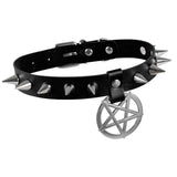 Pendant Pentagram Choker Erotic Harness Sexy Necklace For Women